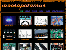 Tablet Screenshot of moosapotamus.net